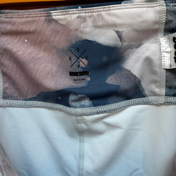 Dope Snow Snuggle Leggings L Winter Base Layer Thermal Tights, High-Waisted Ski - Picture 8 of 12